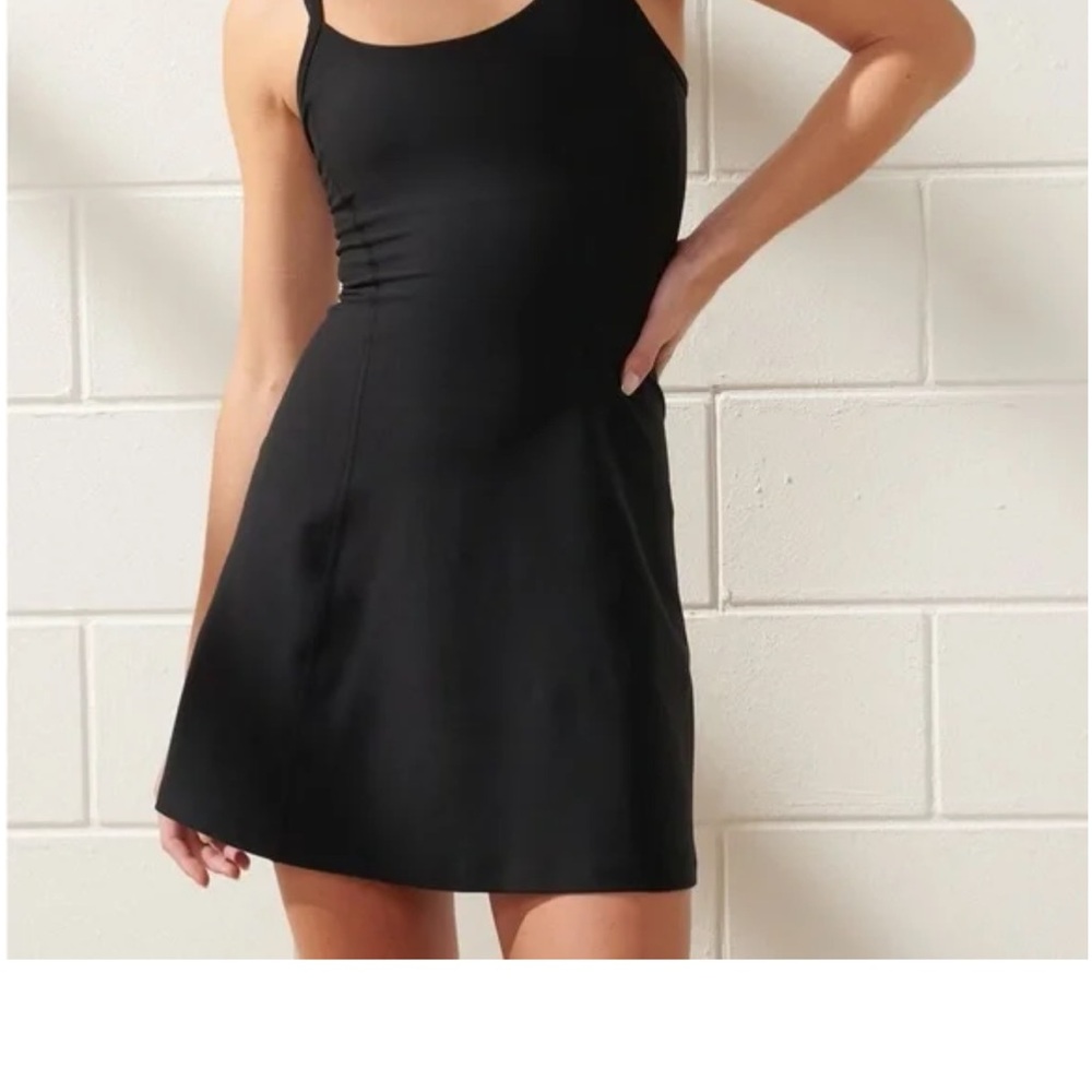 Abercrombie & Fitch Black Mini Dress
